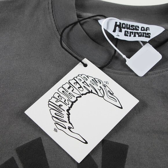 House of Errors Grey House Of Errors Print T Shirt - Picture 7 of 9